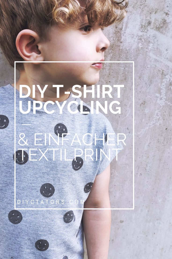 DIY Textilprint und T-Shirt Upcyling