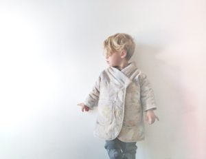 Für den Hamburger Sommer – wattierter Sommermantel