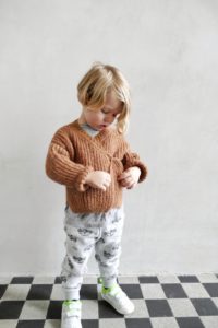 Sushi Cardigan – Wickeljacke für die kalten Tage