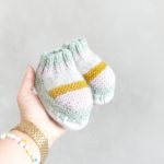 Gestrickter Krageneinsatz für Kids