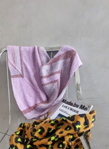 Strickanleitung asymmetrisches Tuch