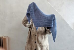 Strickanleitung Tuch mit Querrippe