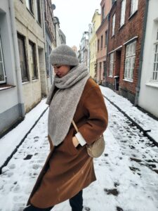 Strickanleitung klassischer Schal