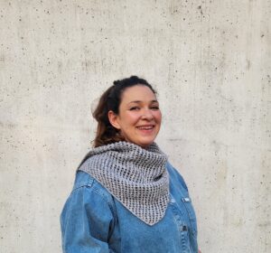 Sommerliches Ajourtuch schnell und einfach gestrickt