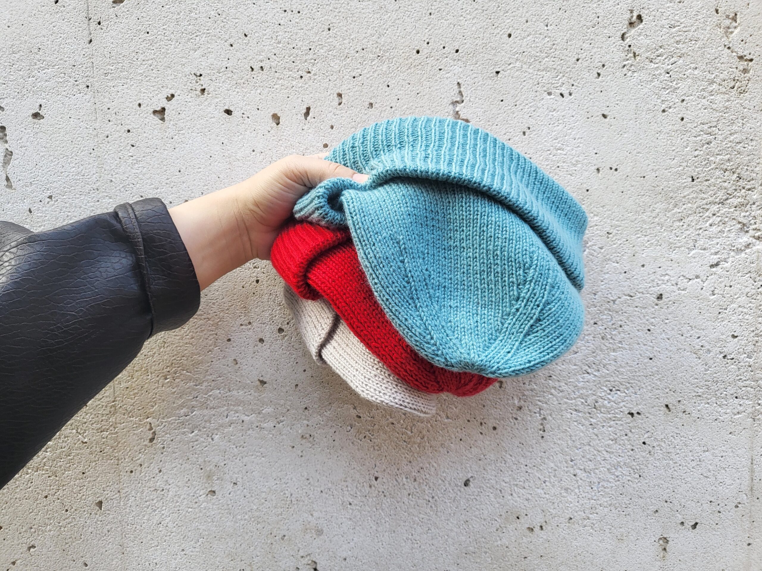 Lieblingsmütze Strickanleitung in mehreren Größen