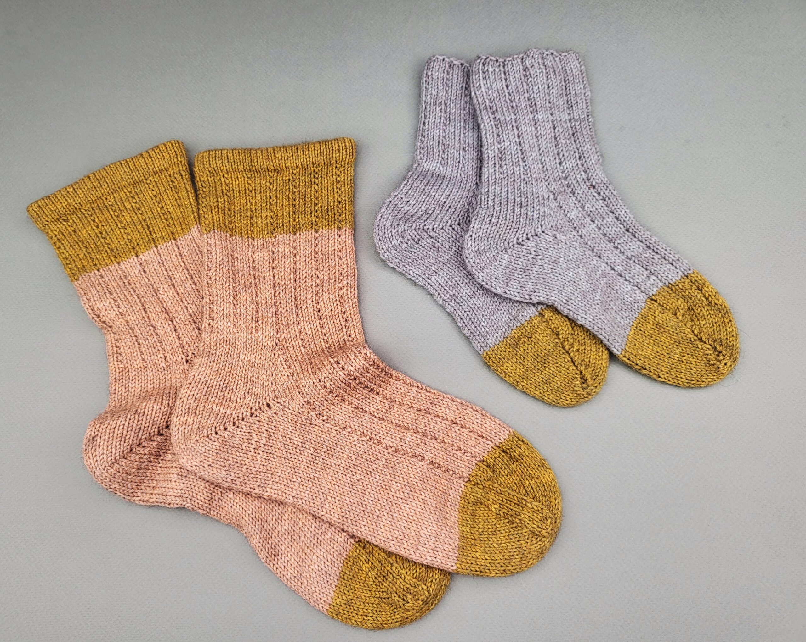 Strickanleitung Socken mit Boomerangferse und Zwickel